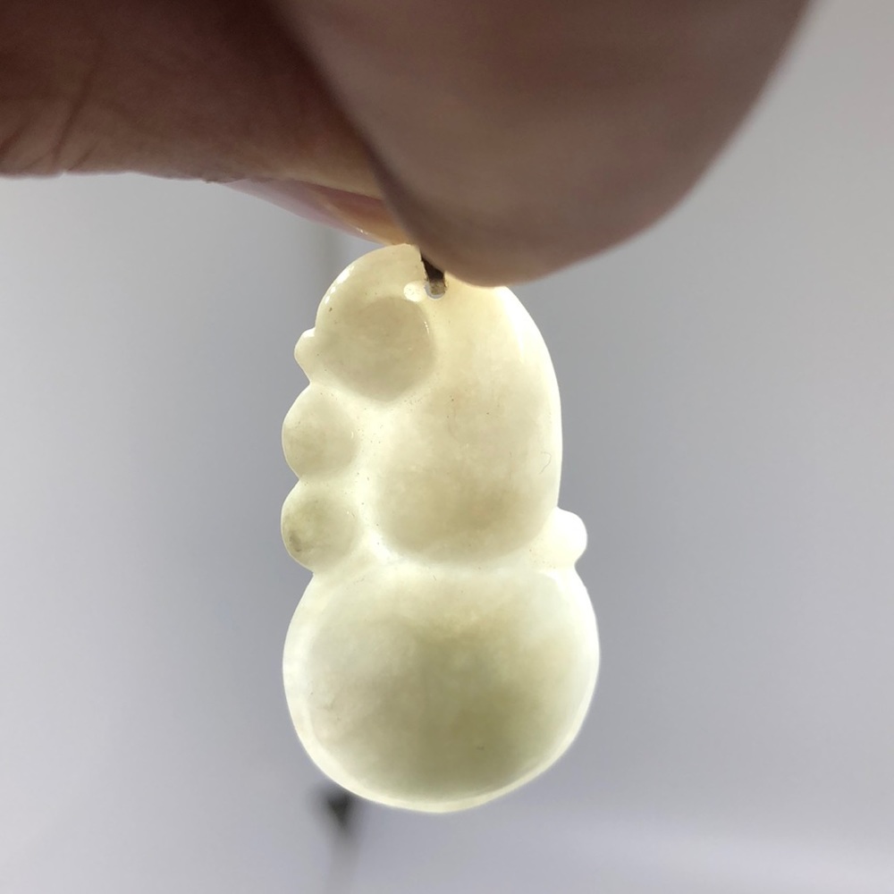 Genuine jade pendant